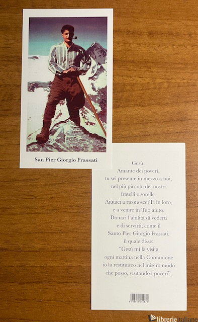 SAN PIER GIORGIO FRASSATI - IMMAGINE COLORI -