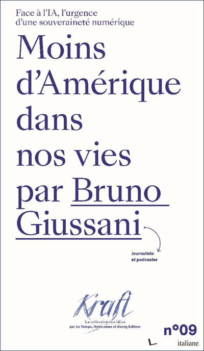 MOINS D'AMERIQUE DANS NOS VIES -GIUSSANI BRUNO