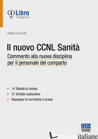 NUOVO CCNL SANITA' (IL) -SIMONETTI STEFANO