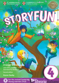 STORYFUN FOR STARTERS, MOVERS AND FLYERS. FLYERS 4. STUDENT'S BOOK-HOME FUN BOOK - SAXBY KAREN