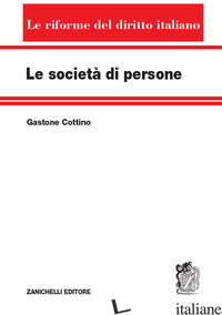 SOCIETA' DI PERSONE (LE) - COTTINO GASTONE