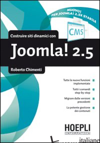 COSTRUIRE SITI DINAMICI CON JOOMLA 2.5 - CHIMENTI ROBERTO