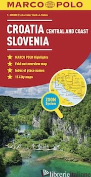 CROAZIA COSTIERA, SLOVENIA 1:300.000 - AAVV