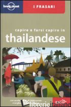 CAPIRE E FARSI CAPIRE IN THAILANDESE - AA VV