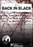BACK IN BLACK - 