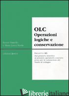 OLC OPERAZIONI LOGICHE E CONSERVATIVE - VIANELLO RENZO; MARIN M. LAURA