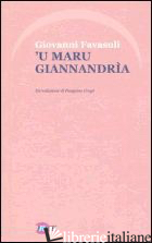 MARU GIANNANDRIA ('U) - FAVASULI GIOVANNI
