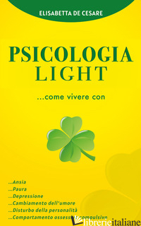 PSICOLOGIA LIGHT - DE CESARE ELISABETTA