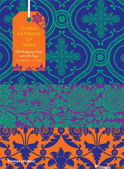 FLORAL PATTERNS OF INDIA: GIFTWRAPPING PAPER BOOK - Wilson, Henry