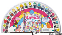 KAWAII. GIOCA, DISEGNA E COLORA. CON ADESIVI. EDIZ. A COLORI. EDIZ. A SPIRALE. C - 