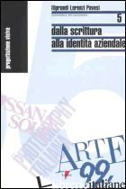 DALLA SCRITTURA ALLA IDENTITA' AZIENDALE - ILIPRANDI GIANCARLO; LORENZI GIORGIO; PAVESI JACOPO