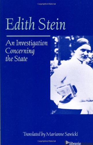 INVESTIGATION CONCERNING THE STATE  - STEIN EDITH