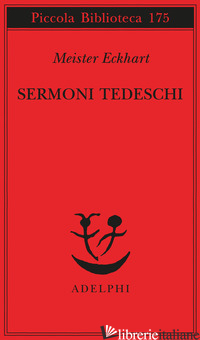 SERMONI TEDESCHI - ECKHART; VANNINI M. (CUR.)