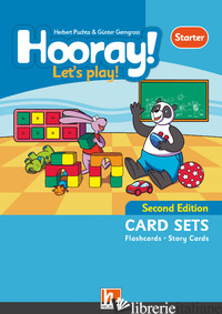 HOORAY! LET'S PLAY! STARTER. CARDS SET (STORY CARDS, FLASHCARDS) - PUCHTA HERBERT; GERNGROSS GUNTER