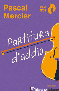 PARTITURA D'ADDIO - MERCIER PASCAL
