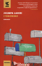 OMONIMO (L') - LAHIRI JHUMPA