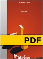 CALCOLO 1. E-BOOK - FAGNANI FABIO-GRILLO GABRIELE