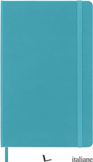 NOTEBOOK. LARGE, RULED, HARD COVER, REEF BLUE - 