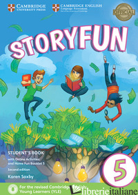 STORYFUN FOR FLYERS. MOVERS AND FLYERS. LEVEL 5. STUDENT'S BOOK-HOME FUN BOOKLET - SAXBY KAREN