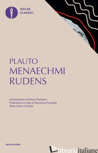 MENAECHMI-RUDENS - PLAUTO T. MACCIO