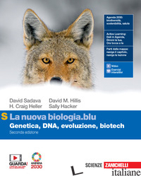 NUOVA BIOLOGIA.BLU. GENETICA, DNA, EVOLUZIONE, BIOTECH. EDIZ. S. PER LE SCUOLE S - SADAVA DAVID; HILLIS DAVID M.; HELLER H. CRAIG; HACKER SALLY D.