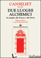 DUE LUOGHI ALCHEMICI. IN MARGINE ALLA SCIENZA E ALLA STORIA - CANSELIET EUGENE; LUCARELLI P. (CUR.)