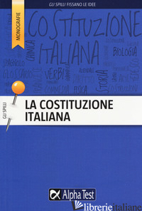 COSTITUZIONE ITALIANA. PRESENTAZIONE E COMMENTO AGLI ARTICOLI (LA) - DRAGO MASSIMO; BORGONOVO PAOLA