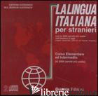 LINGUA ITALIANA PER STRANIERI. CORSO ELEMENTARE ED INTERMEDIO. 2 CD AUDIO (LA) - KATERINOV KATERIN; BORIOSI M. CLOTILDE