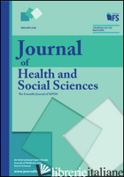 JOURNAL OF HEALTH AND SOCIAL SCIENCES (2016). VOL. 1: MARCH - SIPISS
