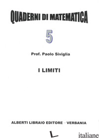 LIMITI (I) - SIVIGLIA PAOLO