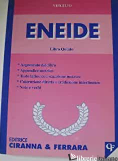 ENEIDE. LIBRO 5º - VIRGILIO MARONE PUBLIO