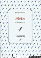 STELLE E ALTRE POESIE - BRONTE EMILY; MATTEI P. (CUR.)
