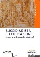 SUSSIDARIETA' ED EDUCAZIONE - AA.VV.