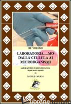 LABORATORIA... MO DALLA CELLULA AI MICRORGANISMI. LABORATORIO DI MICROBIOLOGIA.  - CAPURSO MICHELE