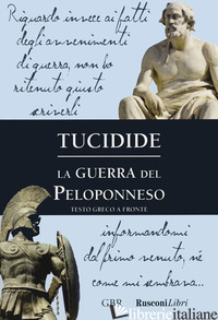 GUERRA DEL PELOPONNESO. TESTO GRECO A FRONTE (LA) - TUCIDIDE