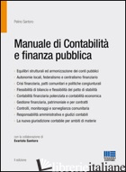 MANUALE DI CONTABILITA' E FINANZA PUBBLICA - SANTORO PELINO; SANTORO EVARISTO