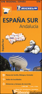 ESPANA SUR. ANDALUCIA 1:400.000 - Michelin