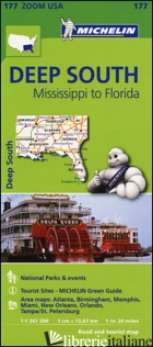 DEEP SOUTH. MISSISSIPPI TO FLORIDA 1:1.267.200 - Michelin