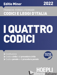 QUATTRO CODICI. EDITIO MINOR 2022 (I) - AA.VV.
