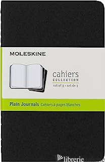 SET 3 QUADERNI. POCKET, A PAGINE BIANCHE, COPERTINA NERA - AUTORI VARI