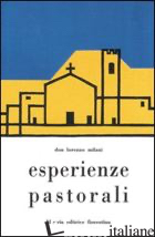 ESPERIENZE PASTORALI - MILANI LORENZO