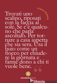 TROVATI UNO SCALINO - ARMINIO FRANCO