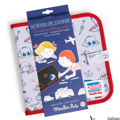 LAVAGNA DA VIAGGIO OGGI E MERCOLEDI 10 PAGINE ( INCLUSO 4 PENNARELLI / STOFFA /