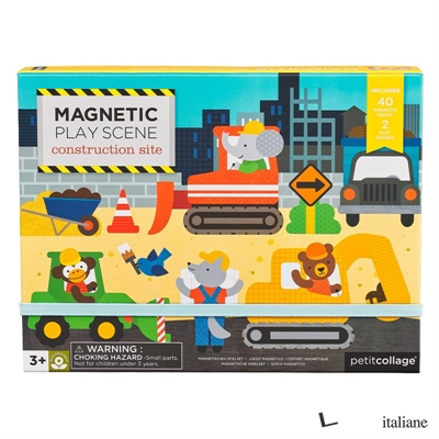 Construction Magnetic Play Scene