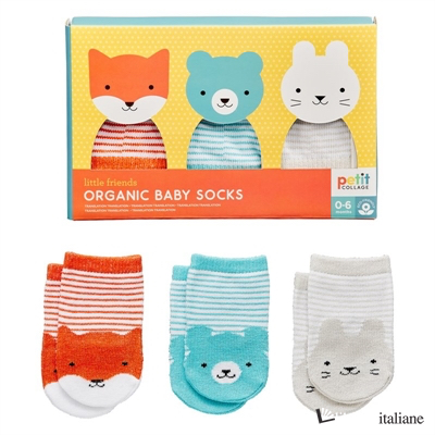 Little Friends Organic Baby Socks Set Of 3