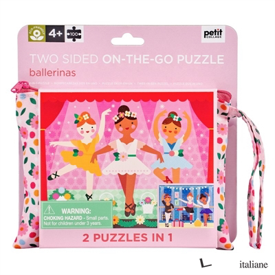 Two Sided On-the- Go Puzzle Ballerinas