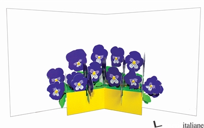 FLOWER VASES: PANSIES