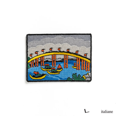 Patch- Tenma Bridge - Hokusai