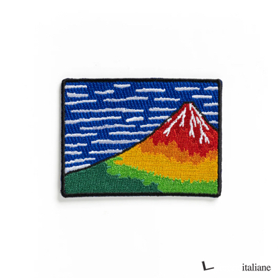 Patch - Red Fuji - Hokusai