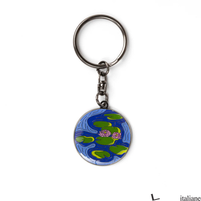 Keychain - Water Lily Night Effects - Claude Monet